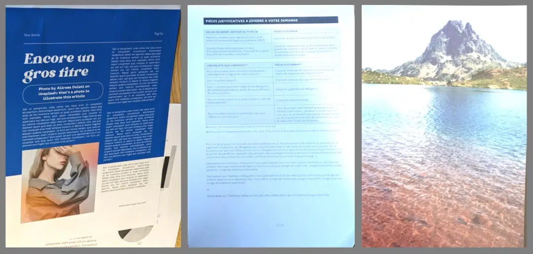 Examples of bad scans